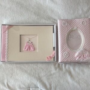 Charming Pink Baby Jewelry Keepsake Set